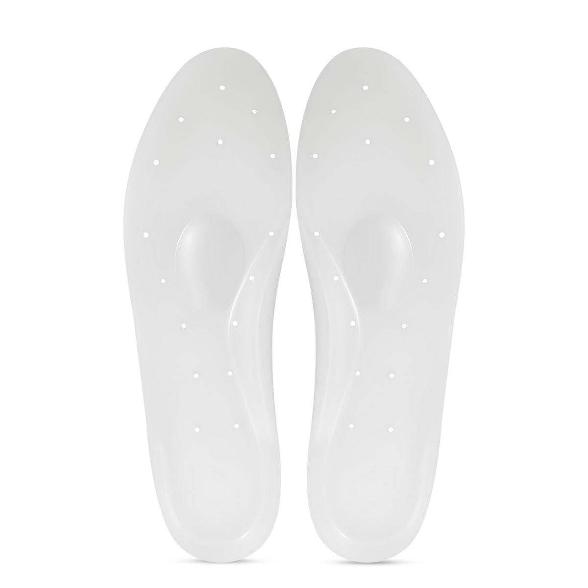 Helios Silicone Insoles for Men & Women | Arch Support & Metatarsal Cushion Shoe Inserts | Shock Absorbing, Anti-Slip, Breathable, Washable Insoles for Flat Feet & All-Day Comfort