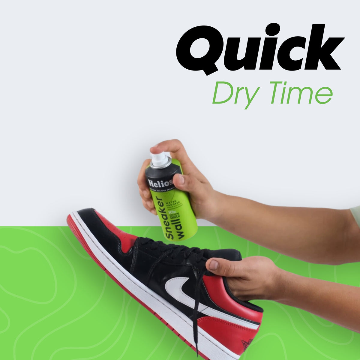 Helios Super Sneaker Cleaner - 125 ML With Sneaker Wall Protect Spray I Water & Stain Barrier I Water Proofer I 150 ML