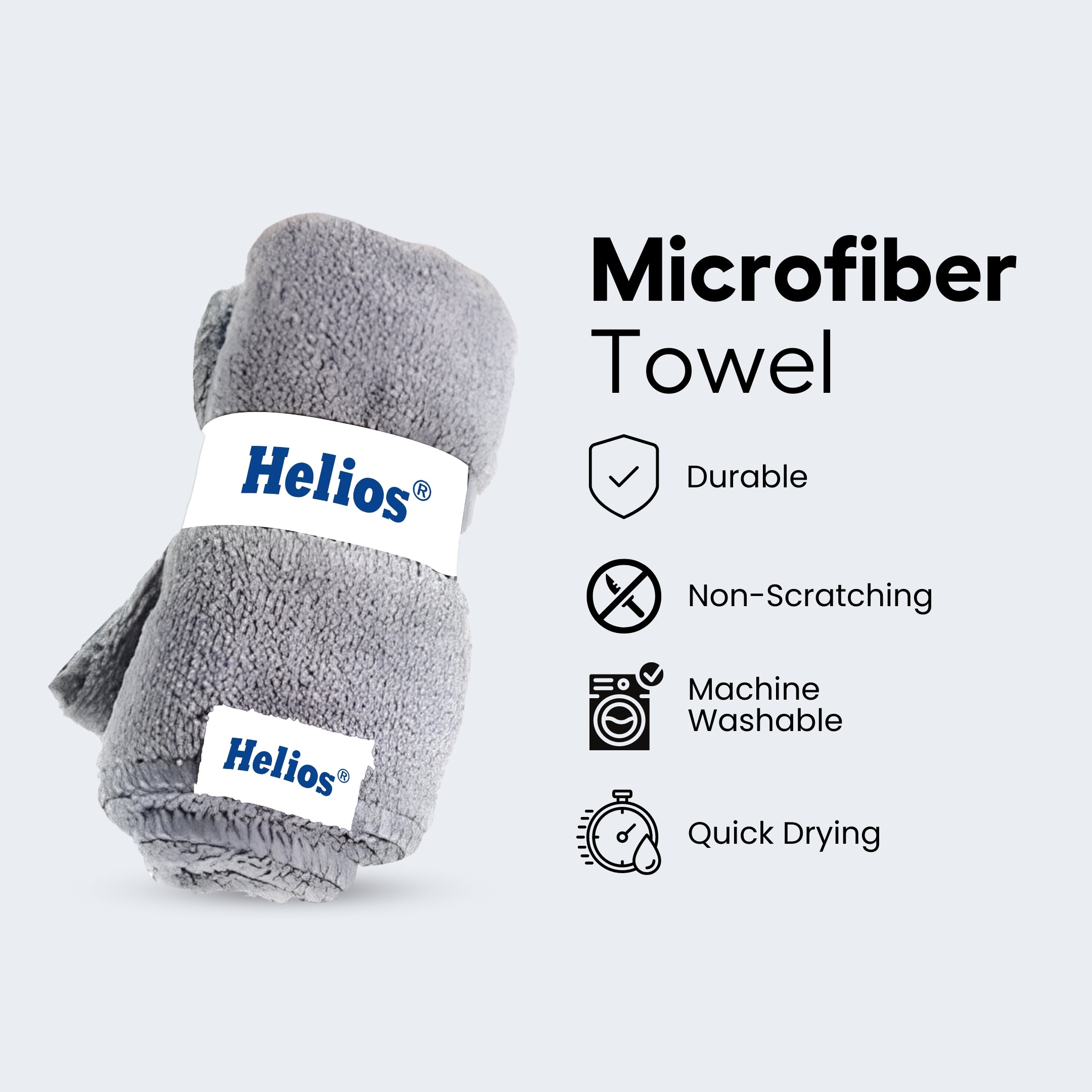 Helios Micro Fiber Cloth Single (40 X 40 cm)