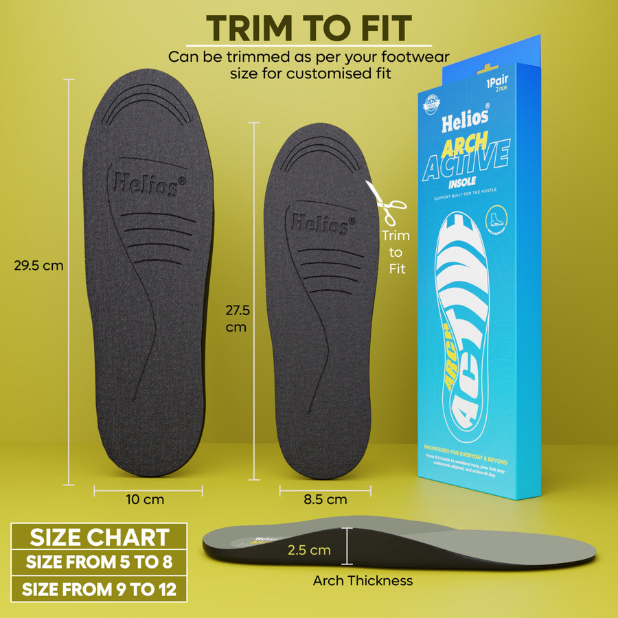 Helios Arch Active Insole (Trim to Fit)