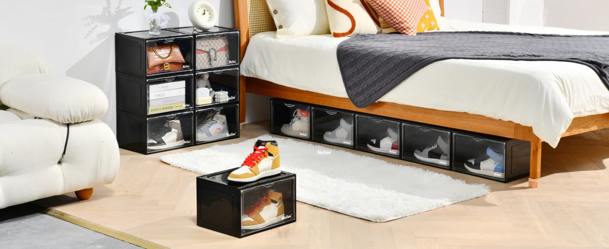 Helios Abode Sneaker Storage Box (Side Drop) — product feature 4