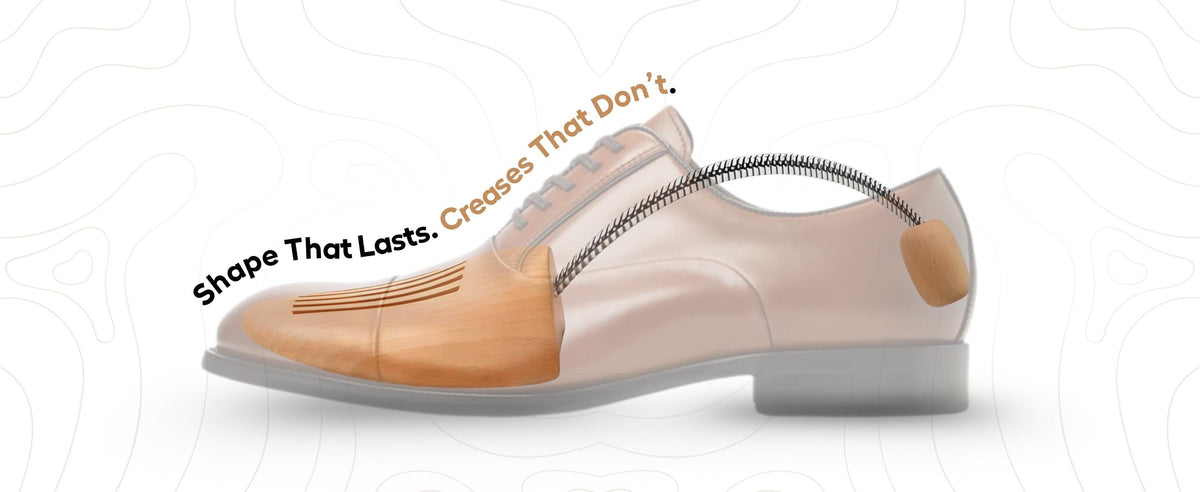 Helios Lotus Wood Shoe Trees – Shape Keeper for Leather Shoes & Sneakers — product feature 3