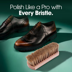 Helios 6.5 Inch 100% Horse Hair Shoe Brush - Big