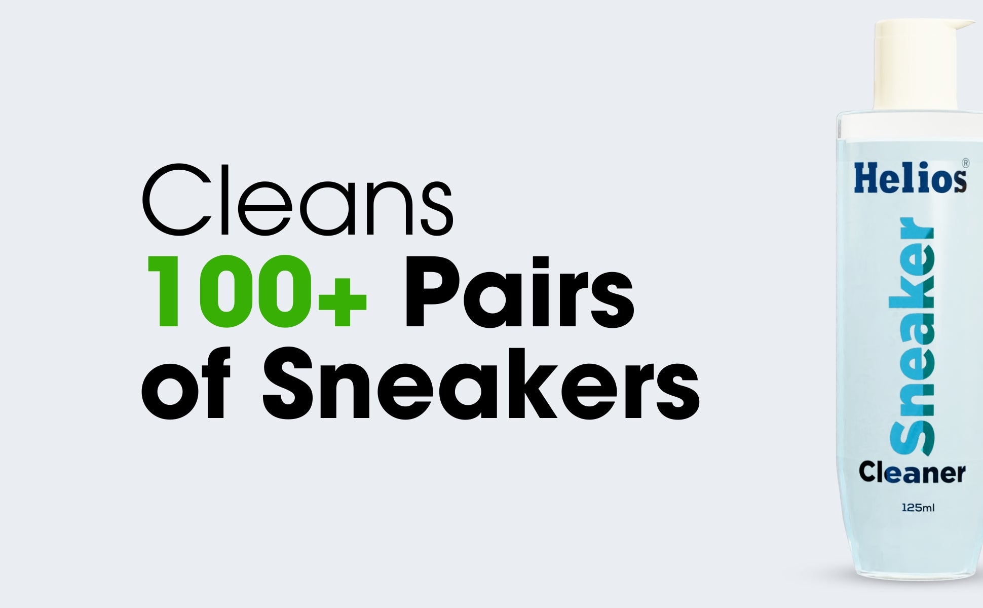 Helios Super Sneaker Cleaner Refill Bottle - 125 ML — product feature 3