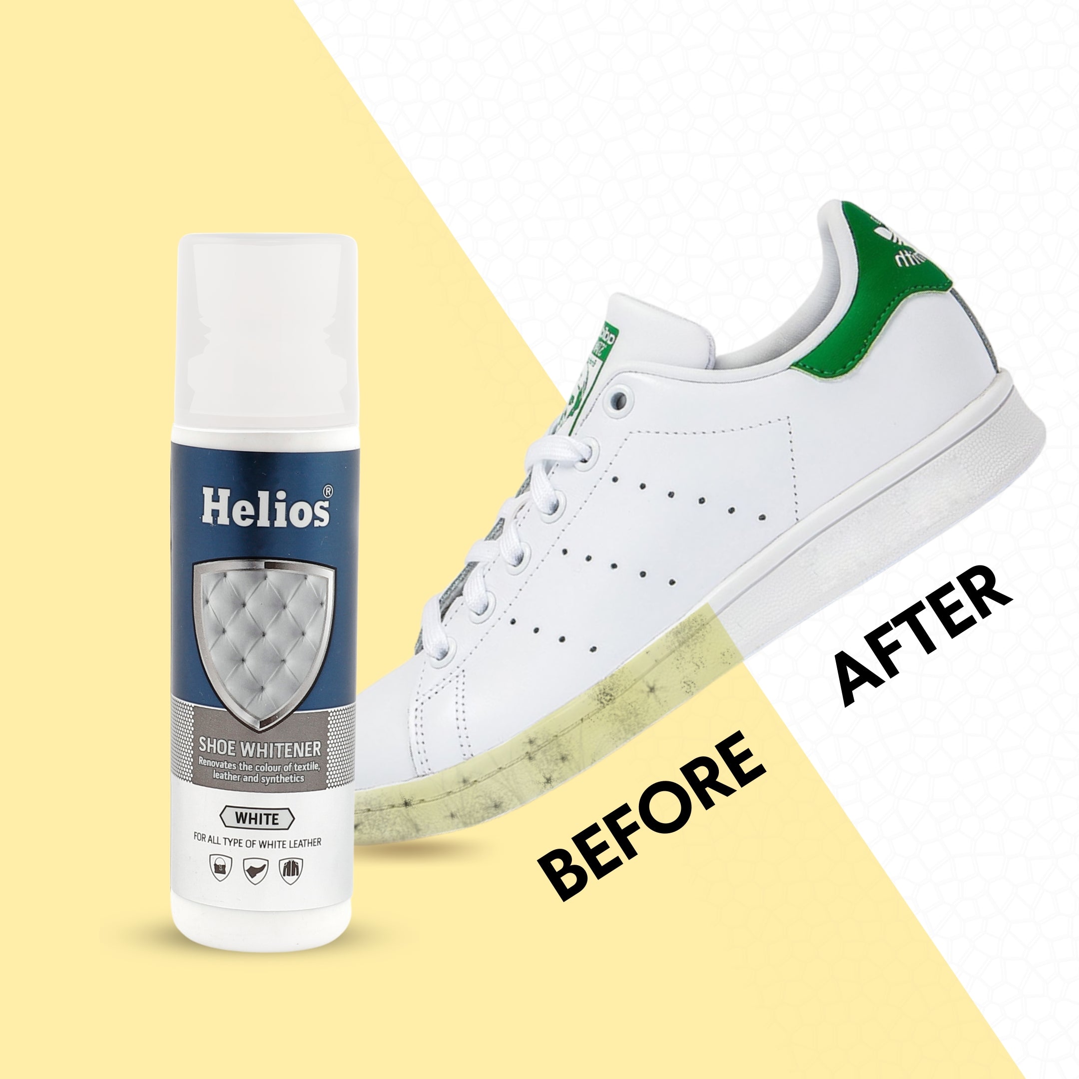 Helios Shoe Whitener - 75 ML