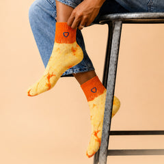 Helios Styocks Tie & Dye Ankle Length Cushion Socks