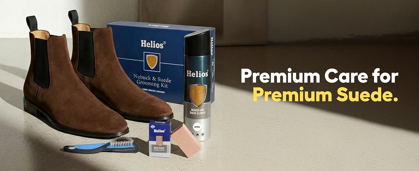 Helios Nubuck Suede Grooming Combo — product feature 1