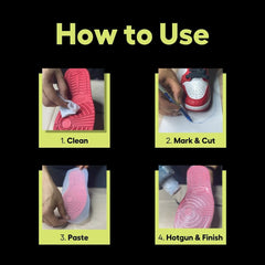 Helios Sole Protectors for Sneakers, {Cut to fit size 3-13}`