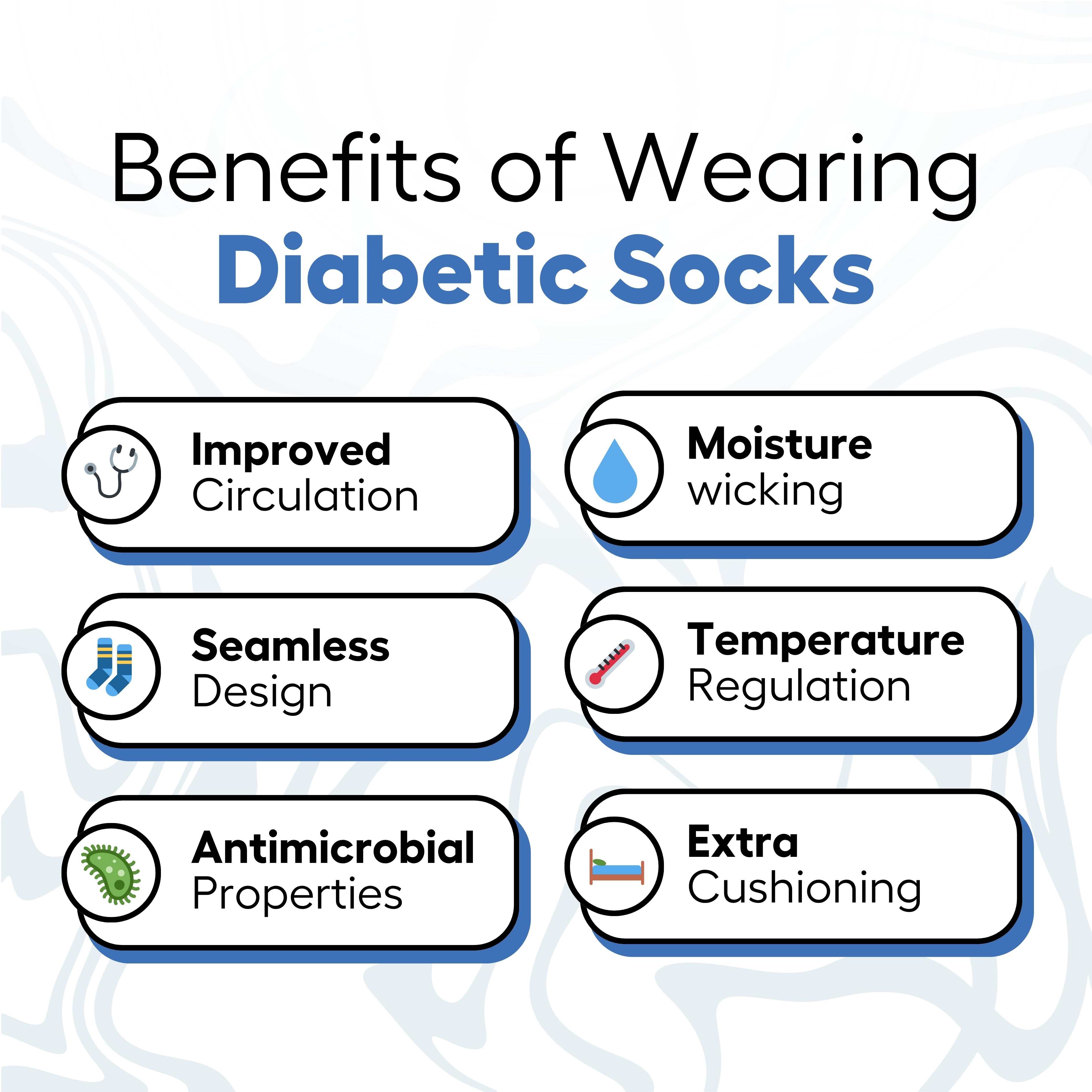 Helios Diabetic Socks for Men Women Recommended for Diabetic Hypertensives Sensitives Feet White Color 1Pair.