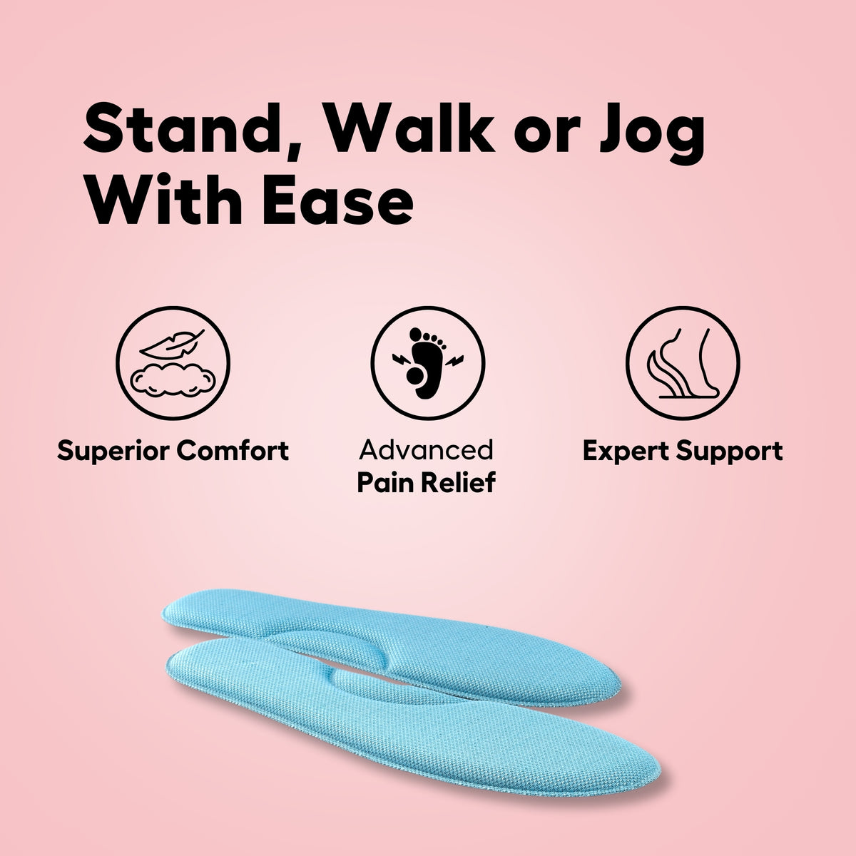 Helios Memory Foam INSOLE for Ladies  - Size 3-8
