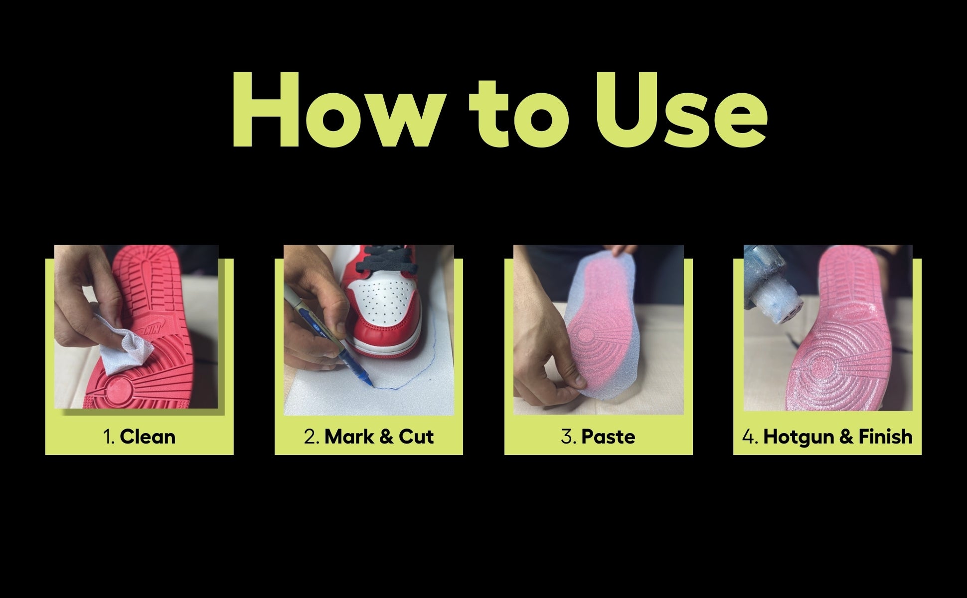 Helios Sole Protectors for Sneakers, {Cut to fit size 3-13}` — product feature 5