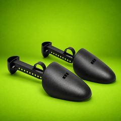 Helios Plastic Shoe Trees for Men , Adjustable Shoe Shaper & Protector, Shoe Keeper for Maintaining Shape, UK Size 6 To 11