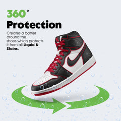Helios Super Sneaker Cleaner - 125 ML With Sneaker Wall Protect Spray I Water & Stain Barrier I Water Proofer I 150 ML