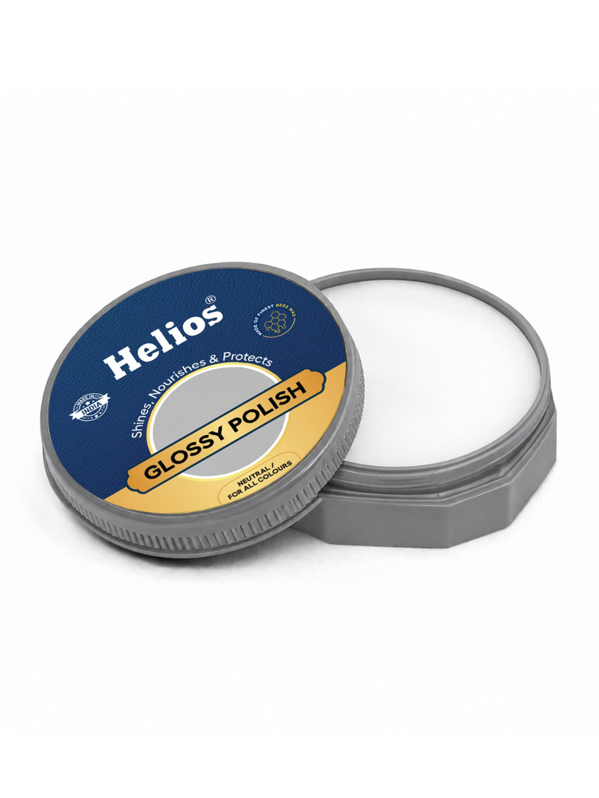 Helios Wax Shoe Polish – Leather Shine, Nourish & Protect | Long-Lasting Finish