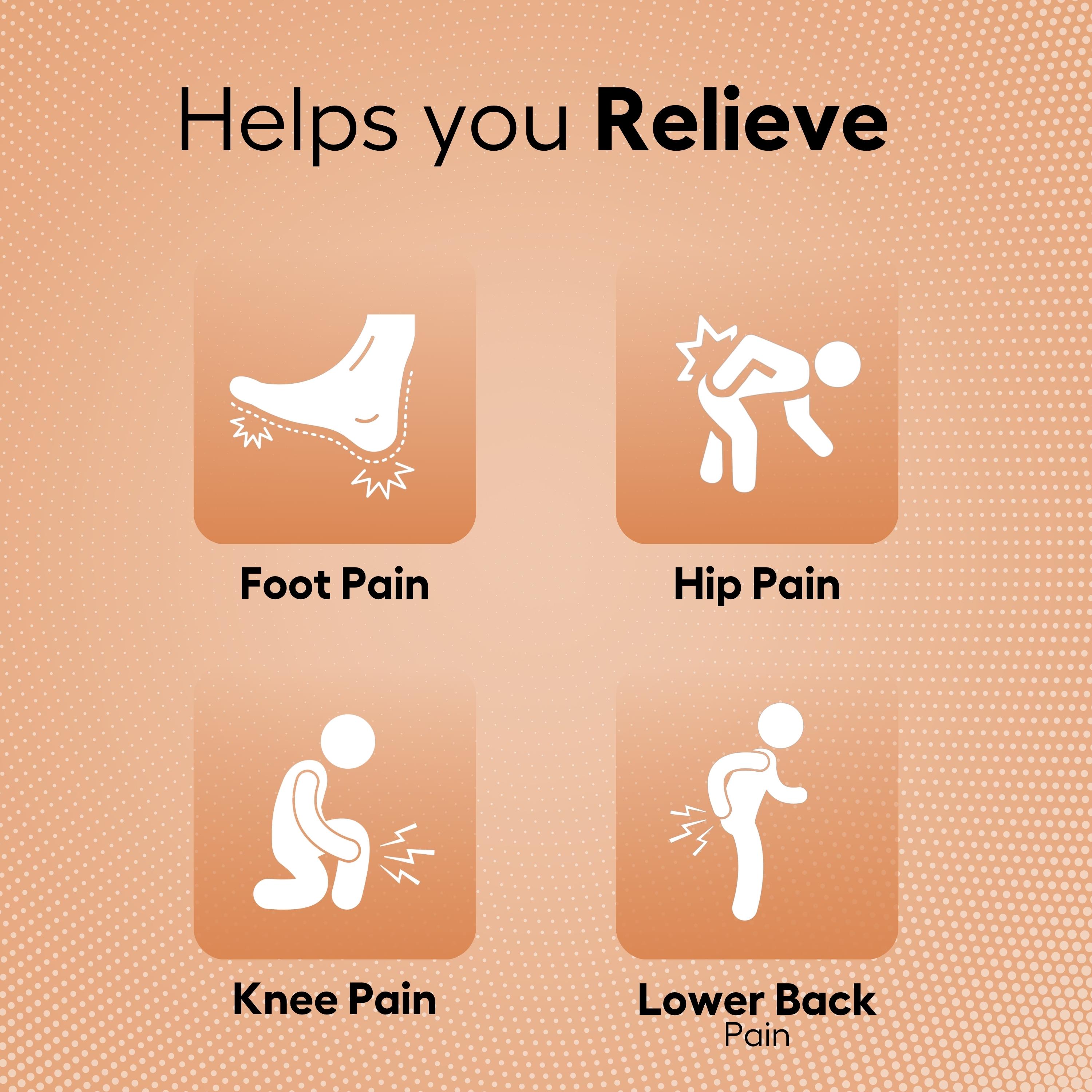 Helios Silicone Insoles for Men - Flat Feet