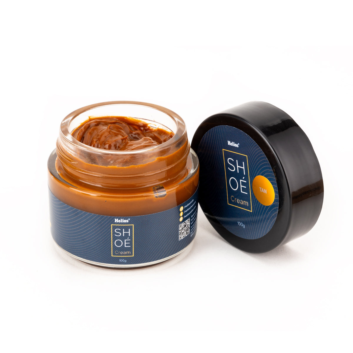 HELIOS COLOURED SHOE CREAM - 100 GM