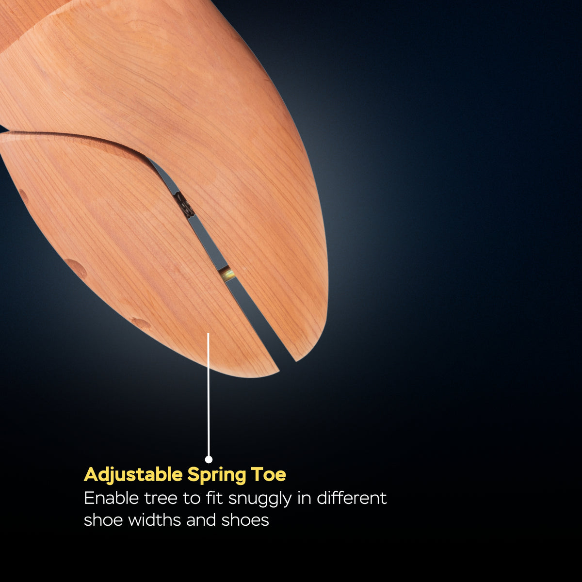 Helios Cedar Shoe Tree, Shoe Trees for Men, Adjustable Shoe Tree, Shoe Widener, Shoe Shaper, Size 6-11