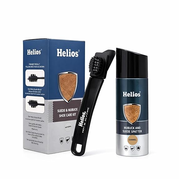 Helios Nubuck & Suede Shoe Care Combo