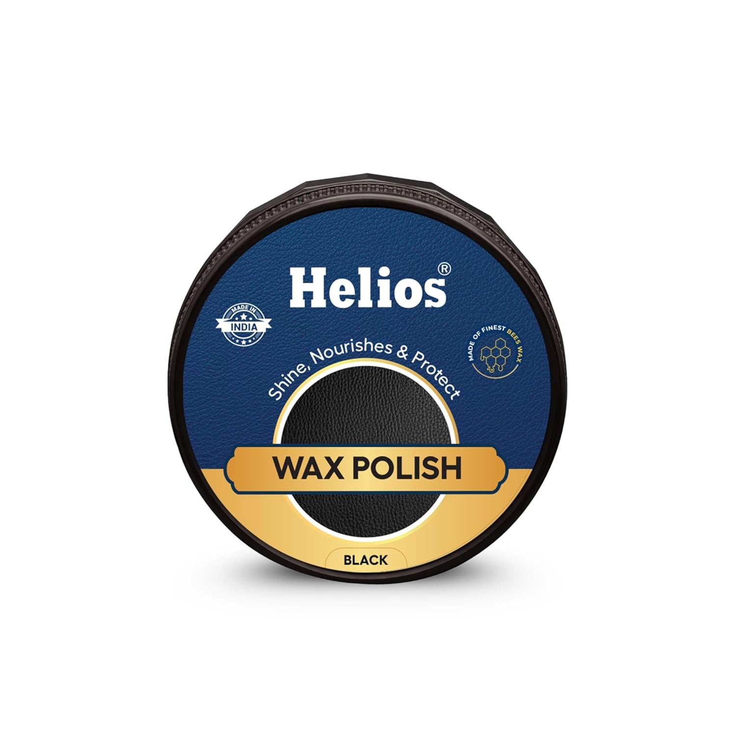 Helios Wax Shoe Polish – Leather Shine, Nourish & Protect | Long-Lasting Finish