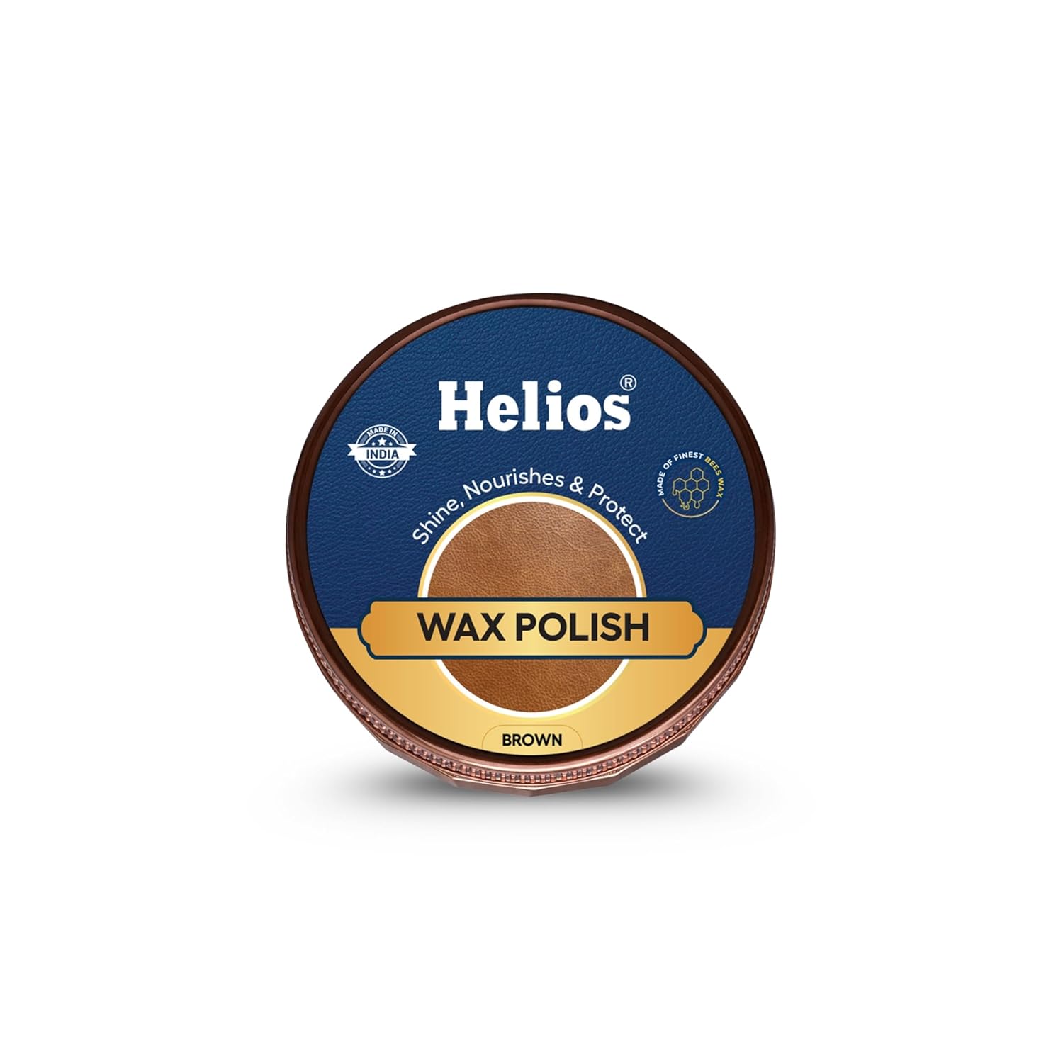 Helios Wax Shoe Polish – Leather Shine, Nourish & Protect | Long-Lasting Finish