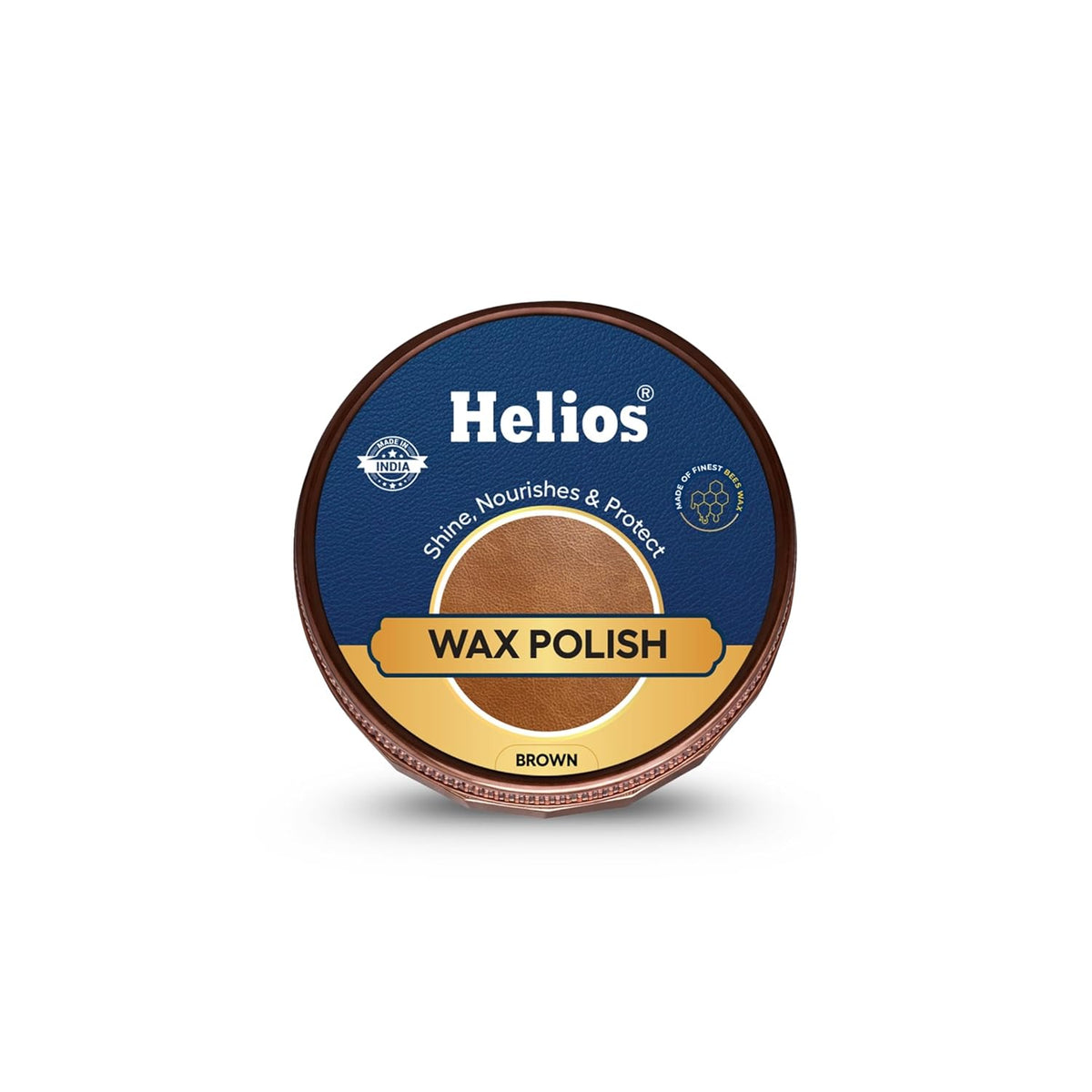 Helios Wax Shoe Polish – Leather Shine, Nourish & Protect | Long-Lasting Finish