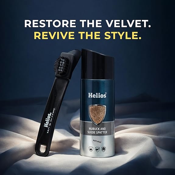 Helios Nubuck & Suede Shoe Care Combo
