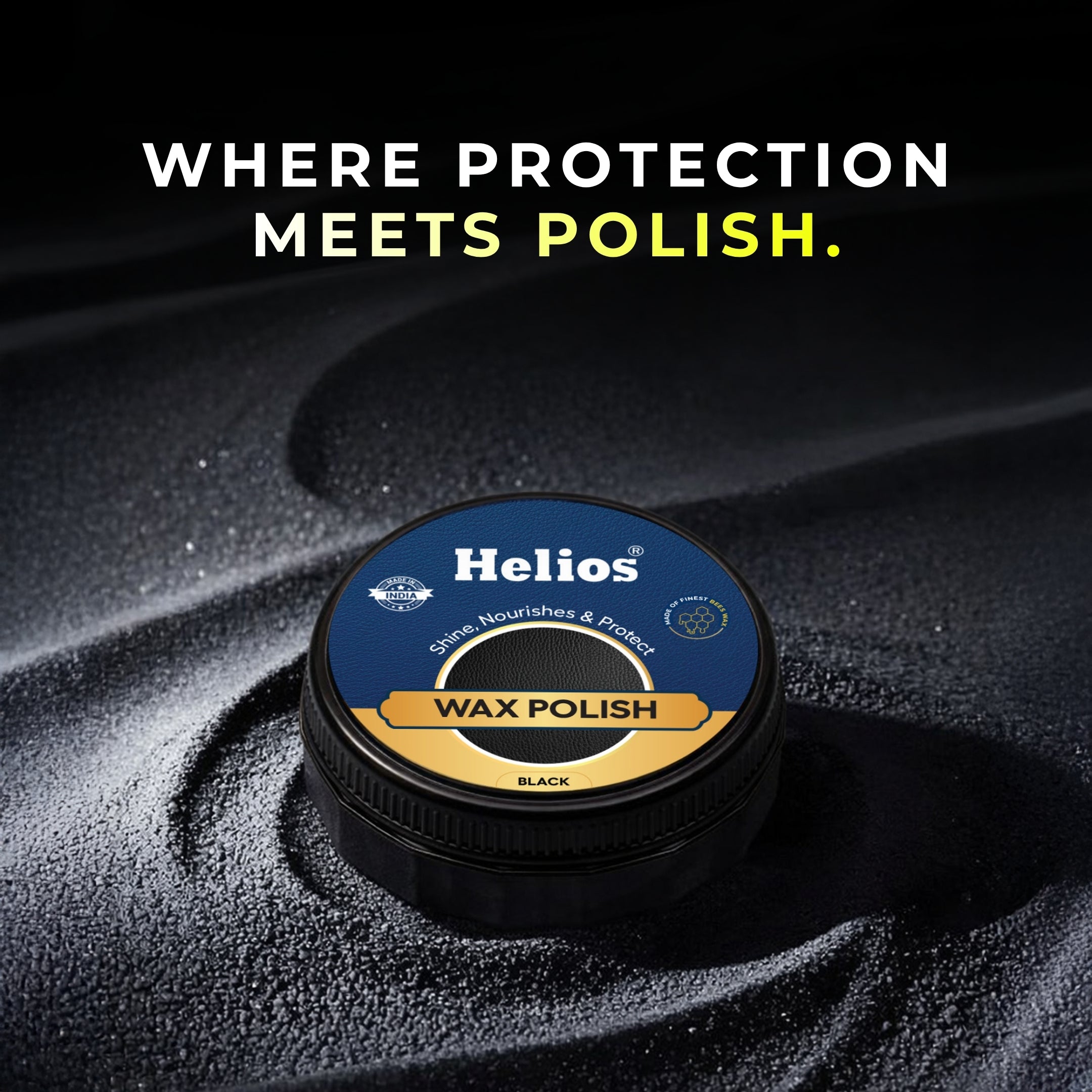 Helios 3-in-1 Shoe Care Combo – Liquid Polish, Wax Polish & Rapid Shine