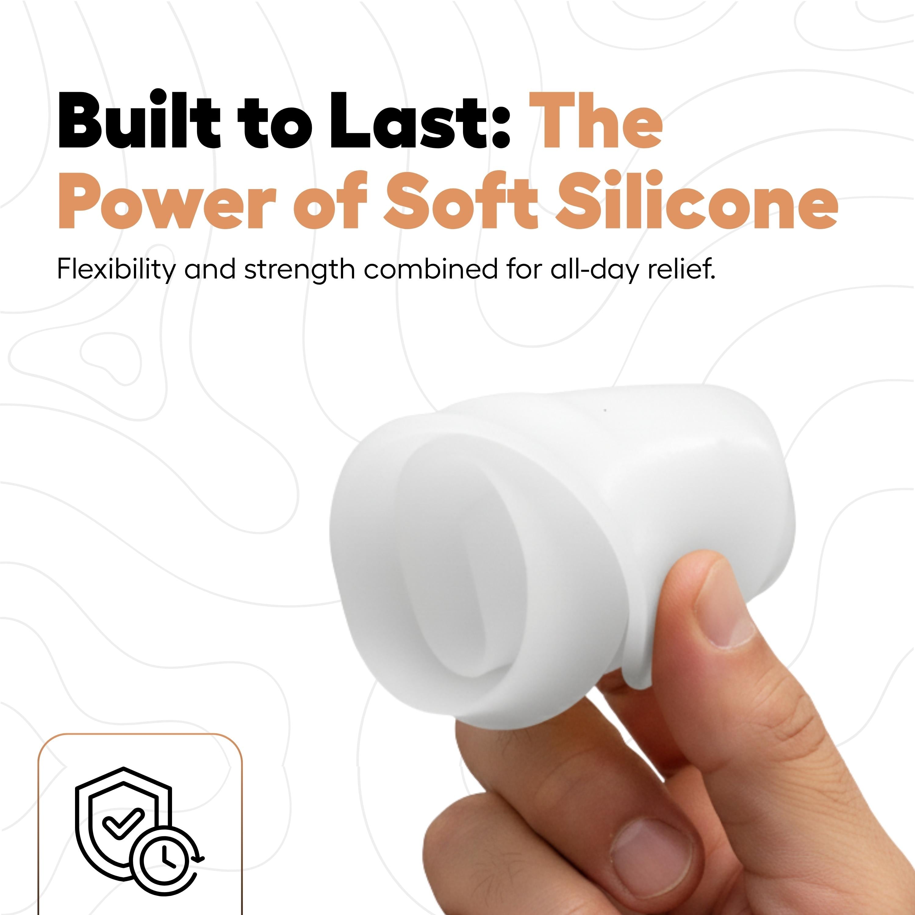 Helios Silicone Insoles for Men - Flat Feet