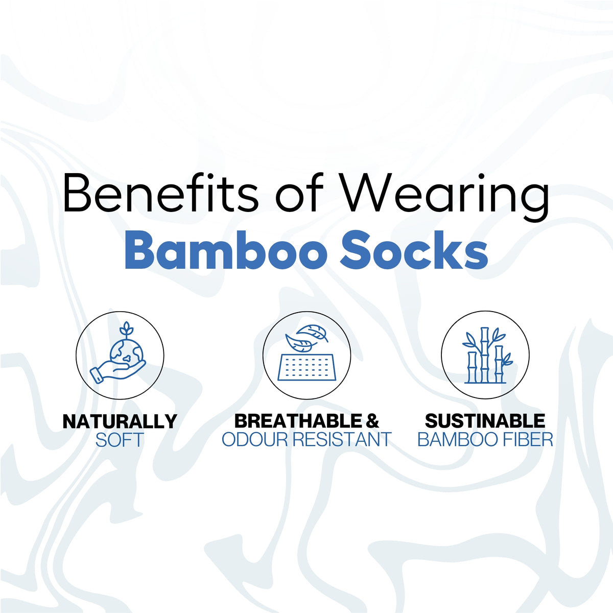 Helios Bamboo Ankle Socks for Men & Women | Breathable Anti-Odour Cushioned Sports Socks | Black, Navy & White