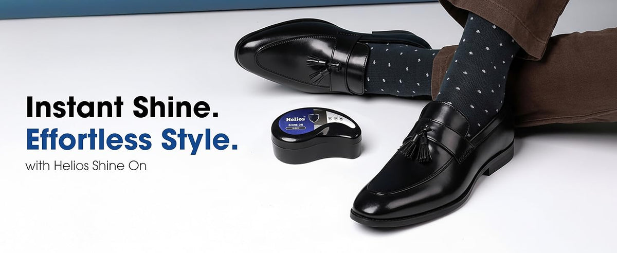 Helios Shine On | Shoe Polish | Shoe Shiner | Leather Shoe Shiner — product feature 3