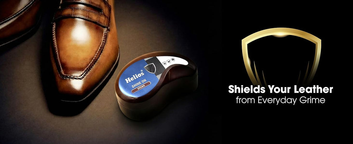 Helios Shine On | Shoe Polish | Shoe Shiner | Leather Shoe Shiner — product feature 1