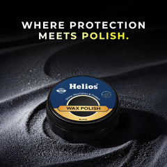 Helios Wax Shoe Polish – Leather Shine, Nourish & Protect | Long-Lasting Finish