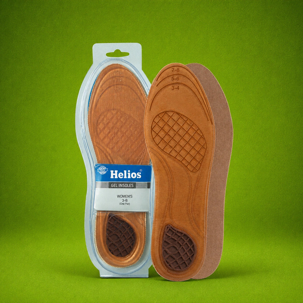 Helios Gel Insole For Women (Trim to Fit SIZE 3-8)