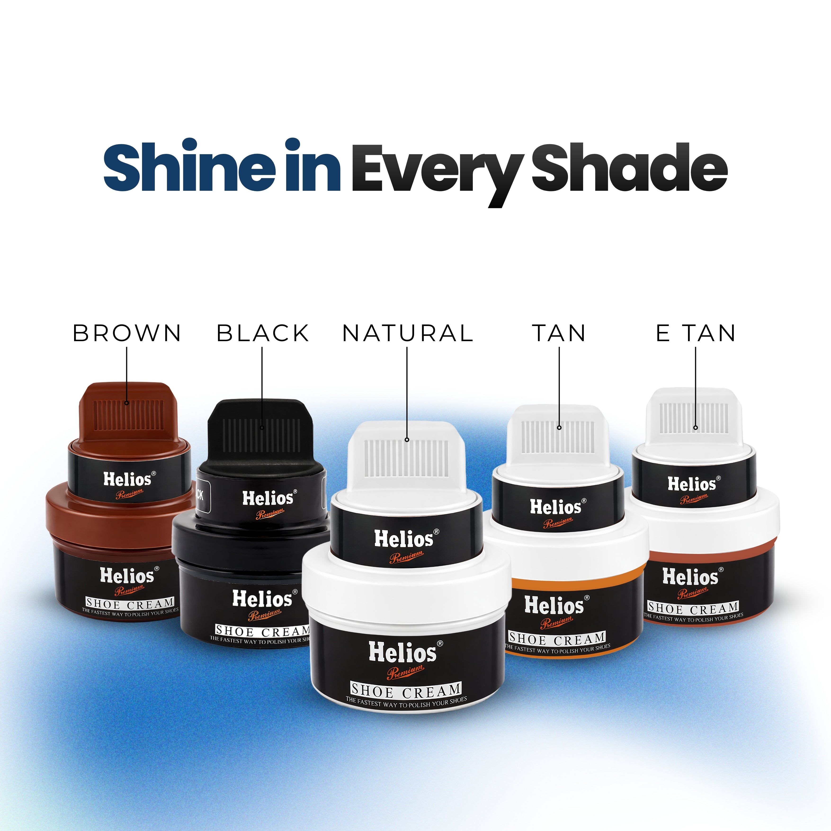 Helios Shoe Cream - 60 GM