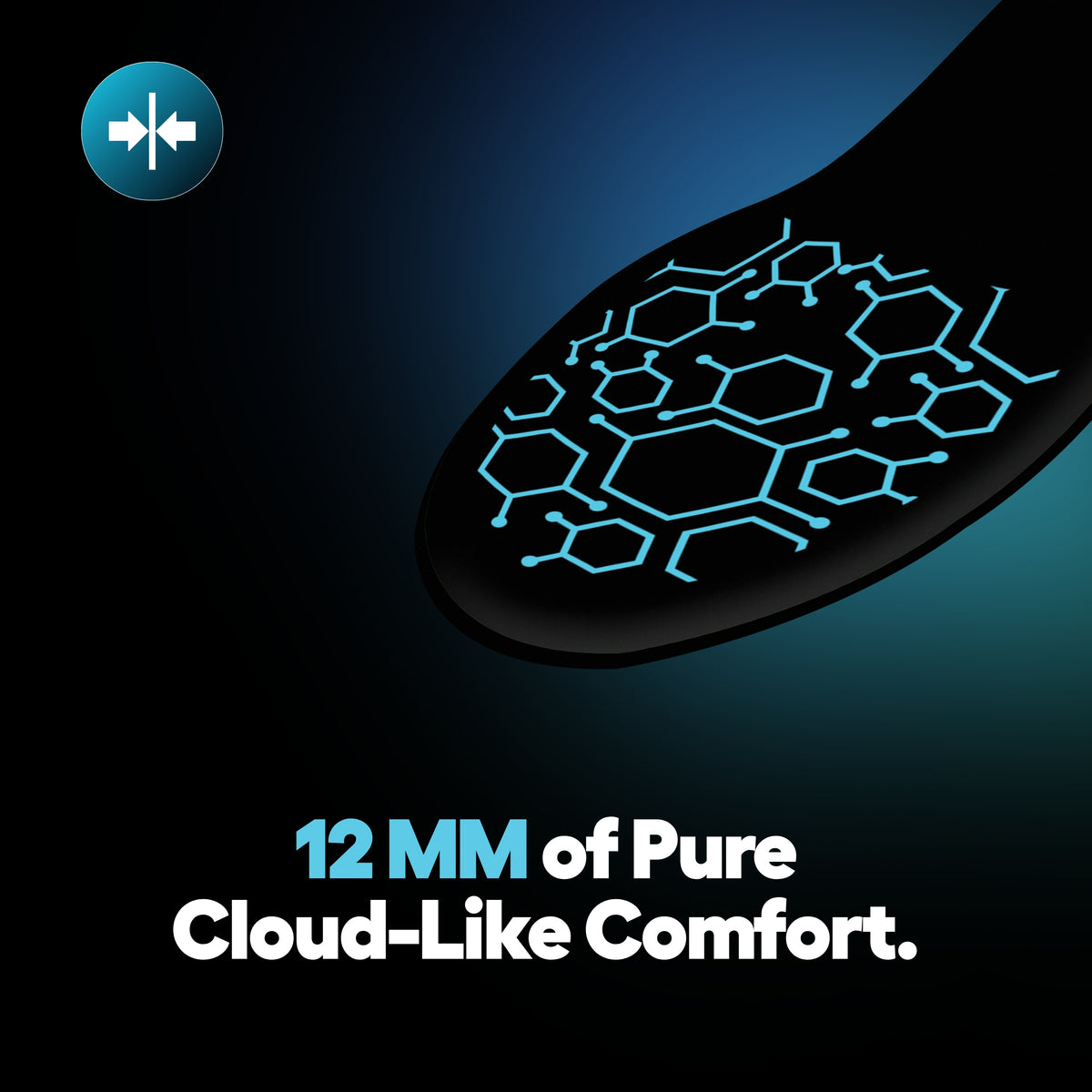 Helios Memory Foam Ultra Max Insole | Trim to Fit Shoe Inserts