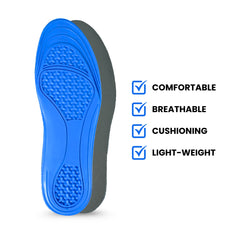 Helios Soft Gel Foot Insoles For Men (TRIM TO FIT SIZE 6-10)