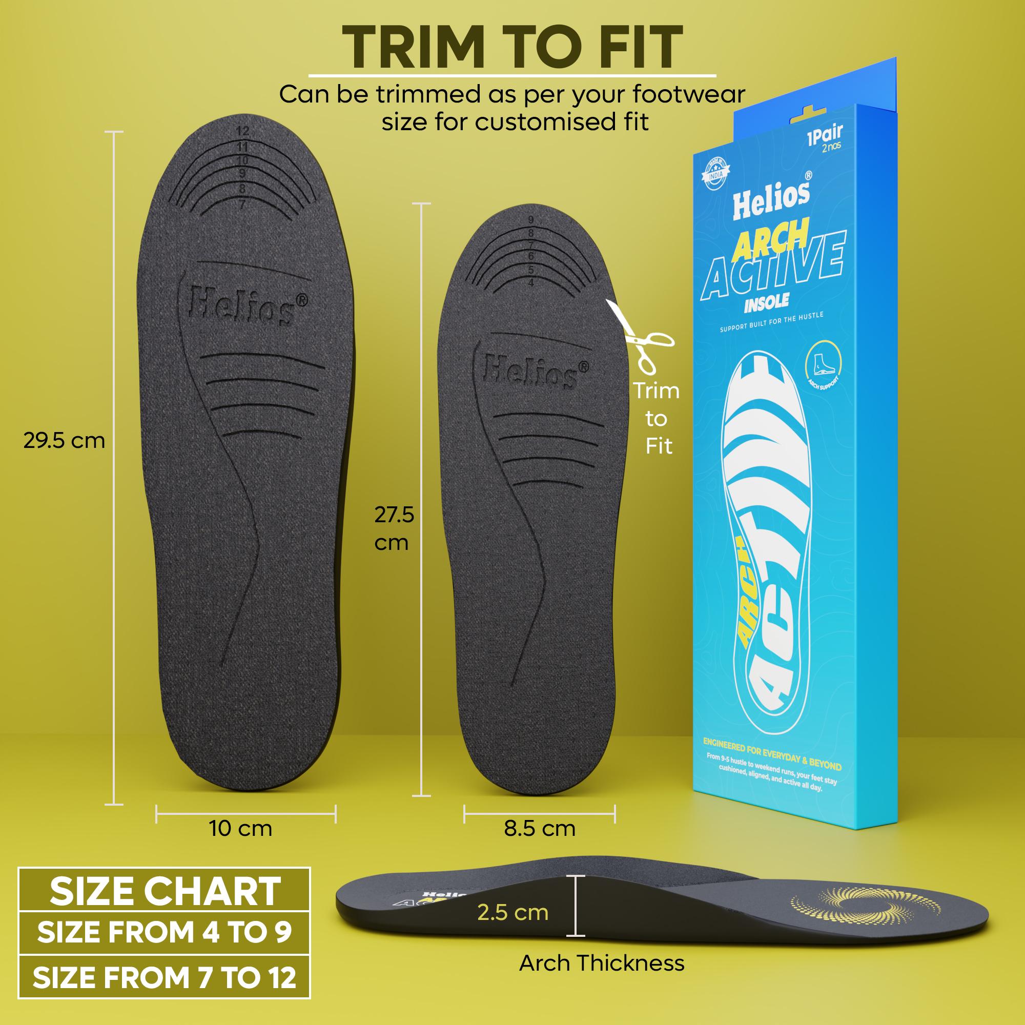 Helios Arch Active Insole (Trim to Fit)