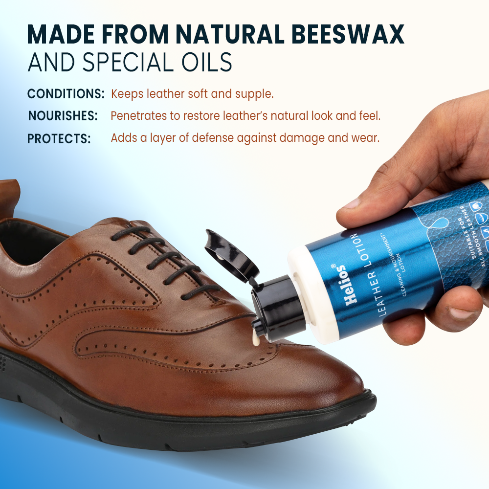 Helios®  leather lotion 150ML with Microfiber Cloth