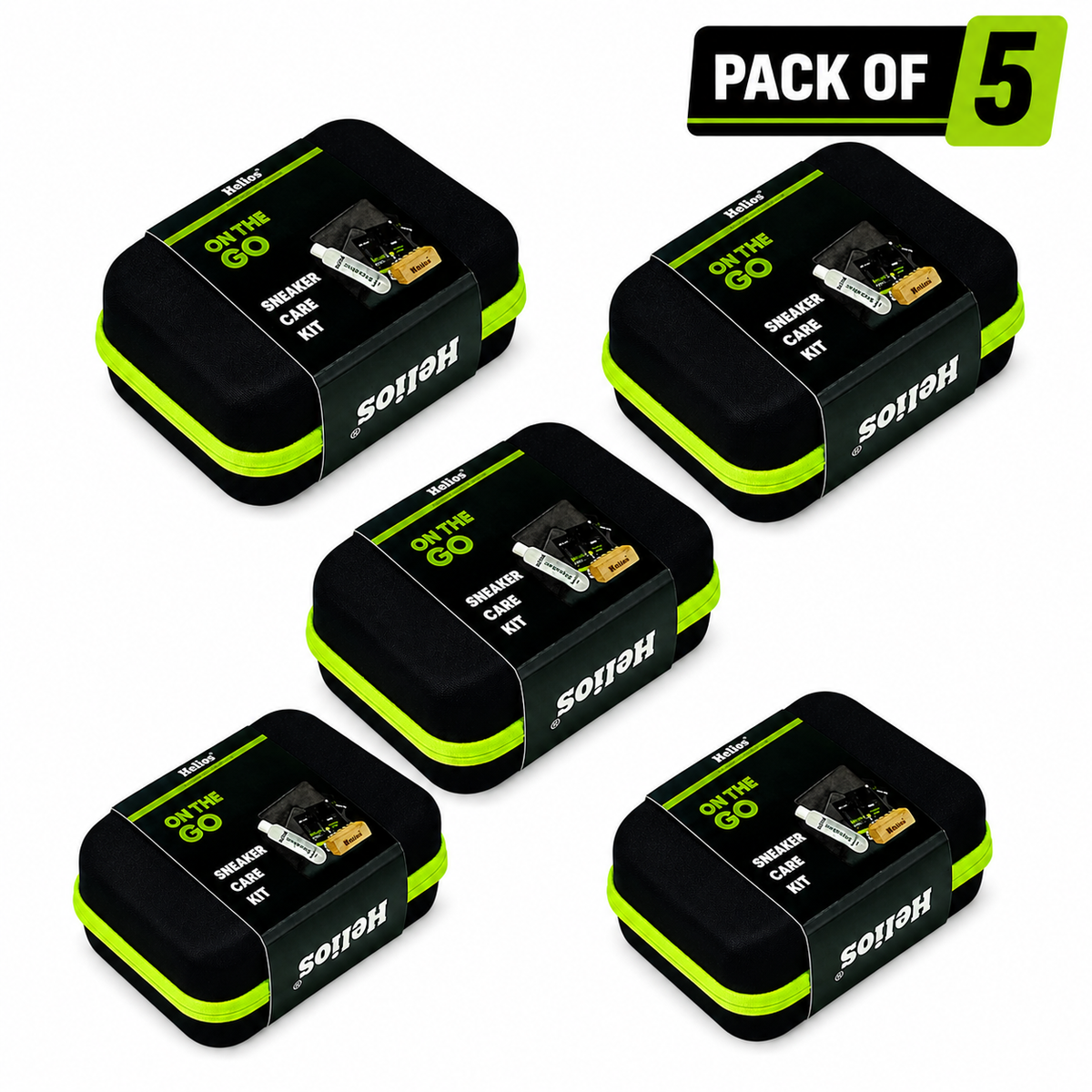 Helios On The Go Sneaker Care Kit with FREE 80 Sneaker Cleaning Wipes