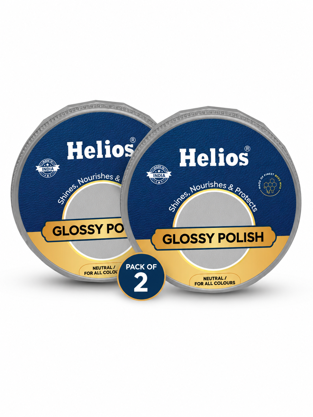 Helios Wax Shoe Polish – Leather Shine, Nourish & Protect | Long-Lasting Finish