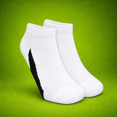 Helios Pack of 3 Cotton Ankle Socks for Men & Women  | Red, White & Black