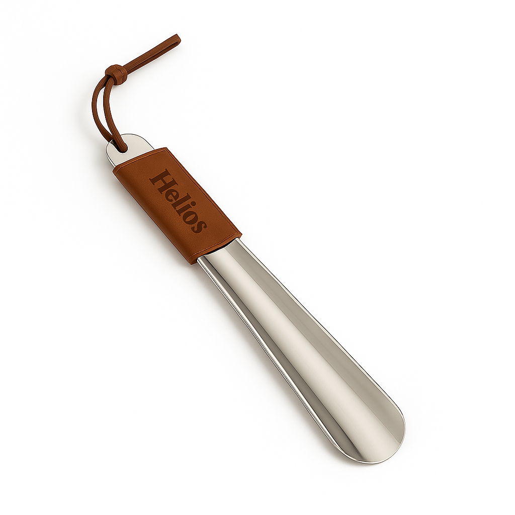 Helios Stainless‑Steel Shoe Horn – Heavy Duty & Durable