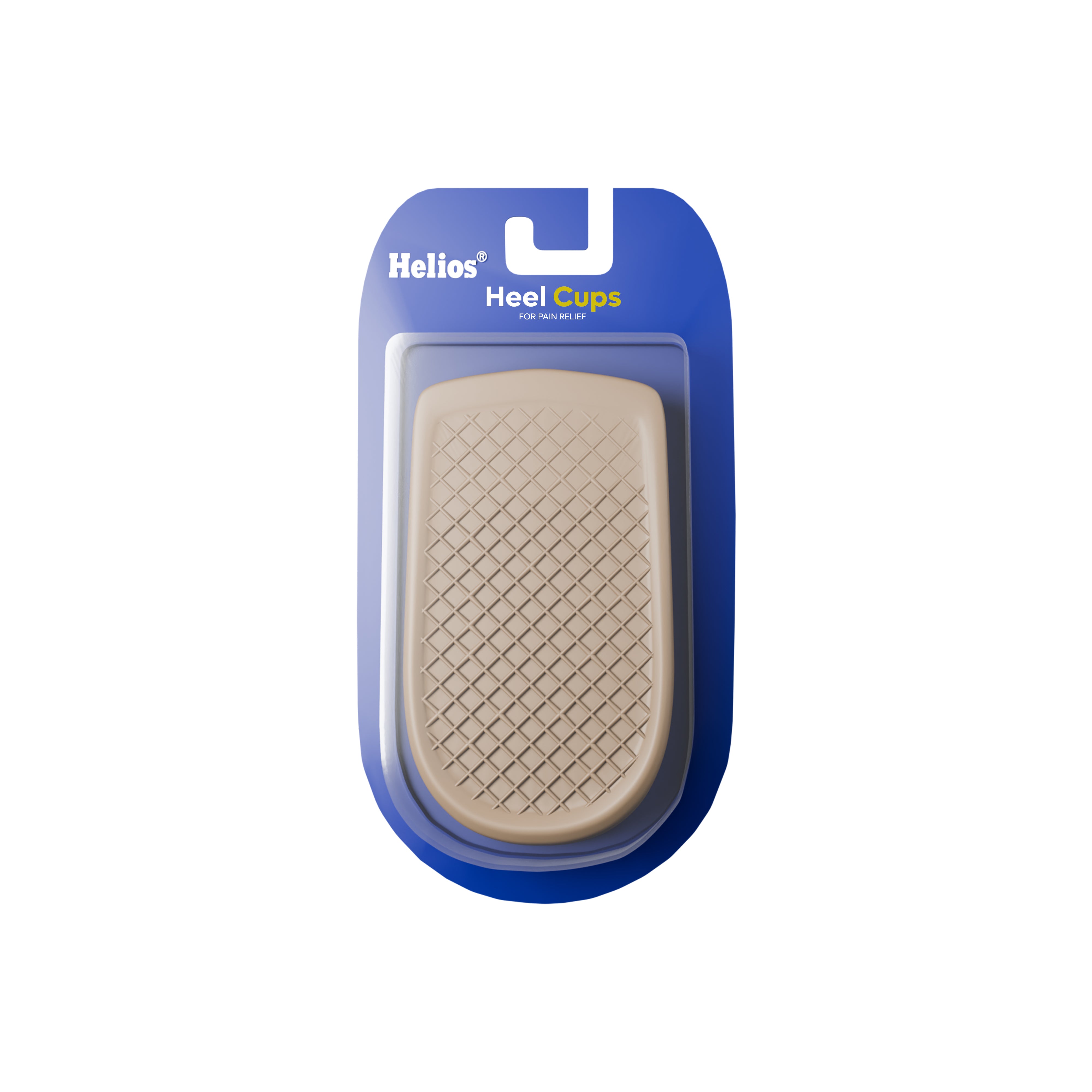 Helios Heel Cup Insole | Anti-Fatigue Heel Cushion with Shock Absorption & All-Day Comfort | Universal Fit for Men & Women
