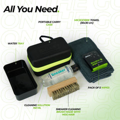 Helios On The Go Sneaker Care Kit with FREE 80 Sneaker Cleaning Wipes