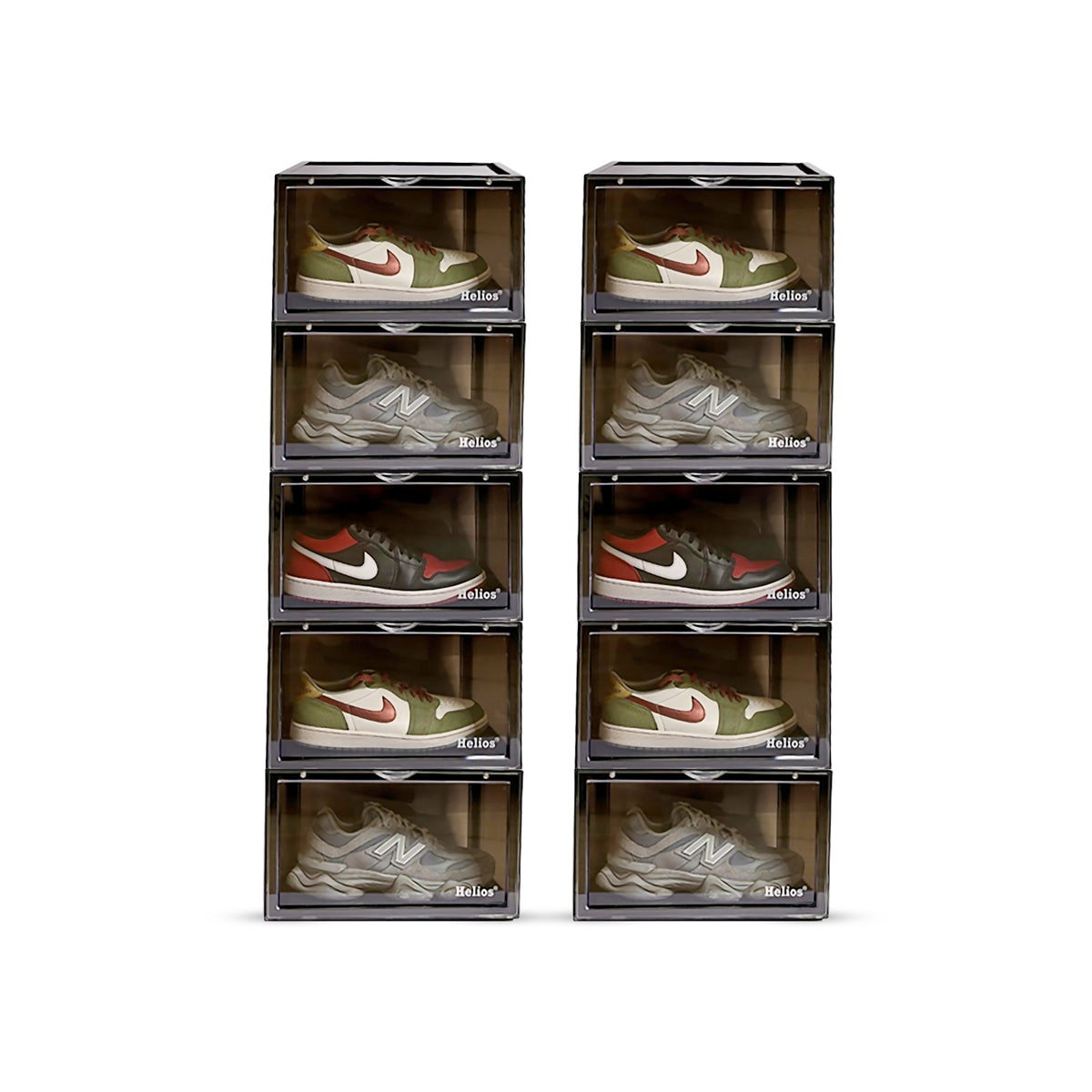 Customized Helios Abode Sneaker Storage Box (Side Drop)