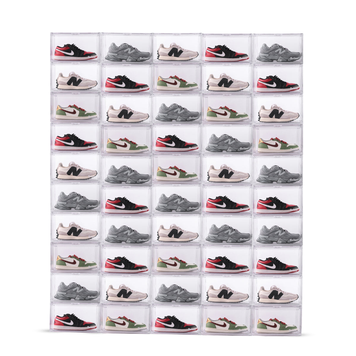 Customized Helios Abode Sneaker Storage Box (Side Drop)
