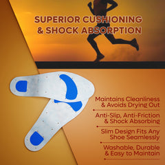 Helios Silicone Insole FOR MEN (SIZE S|M|L|XL)