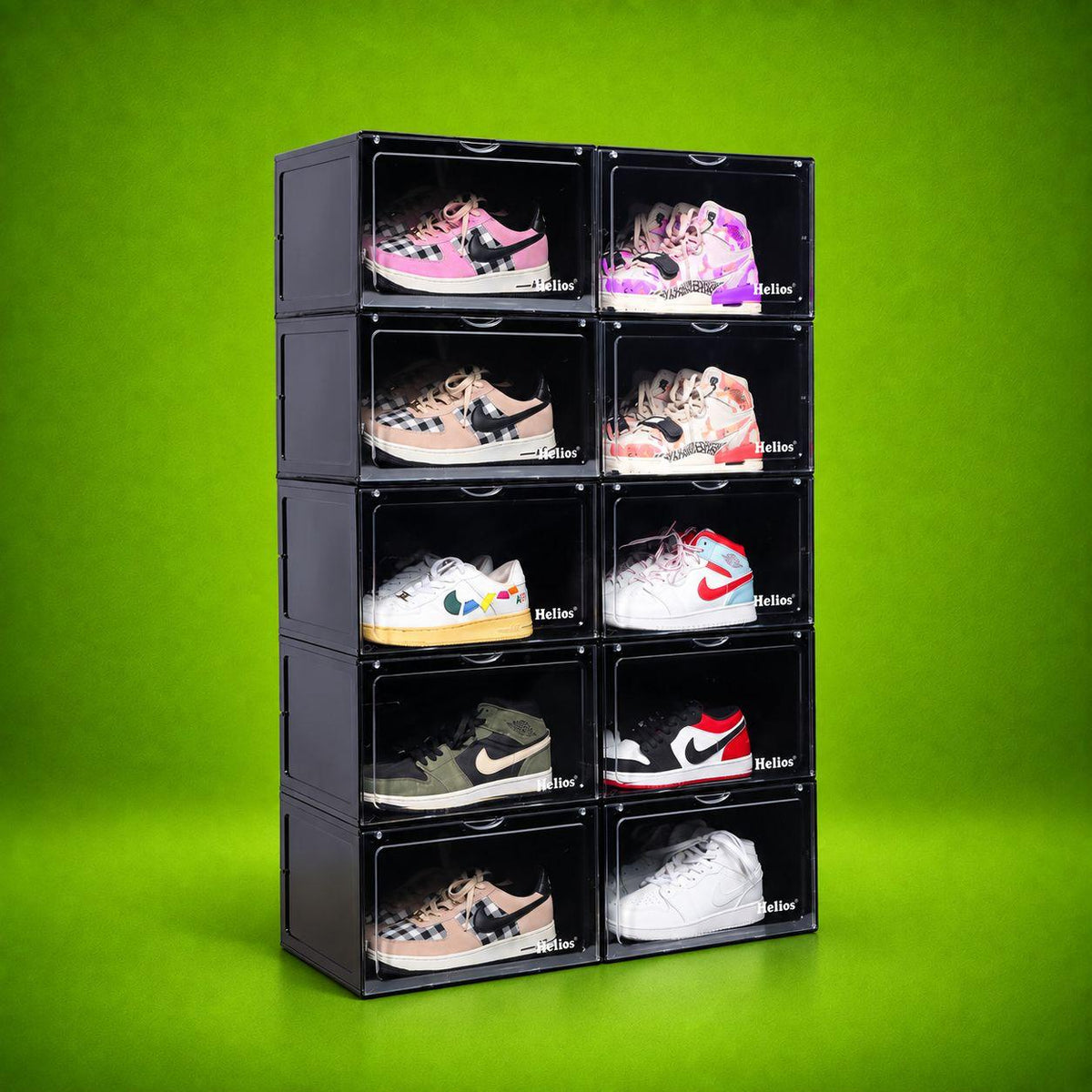 Helios Abode Sneaker Storage Box (Side Drop)