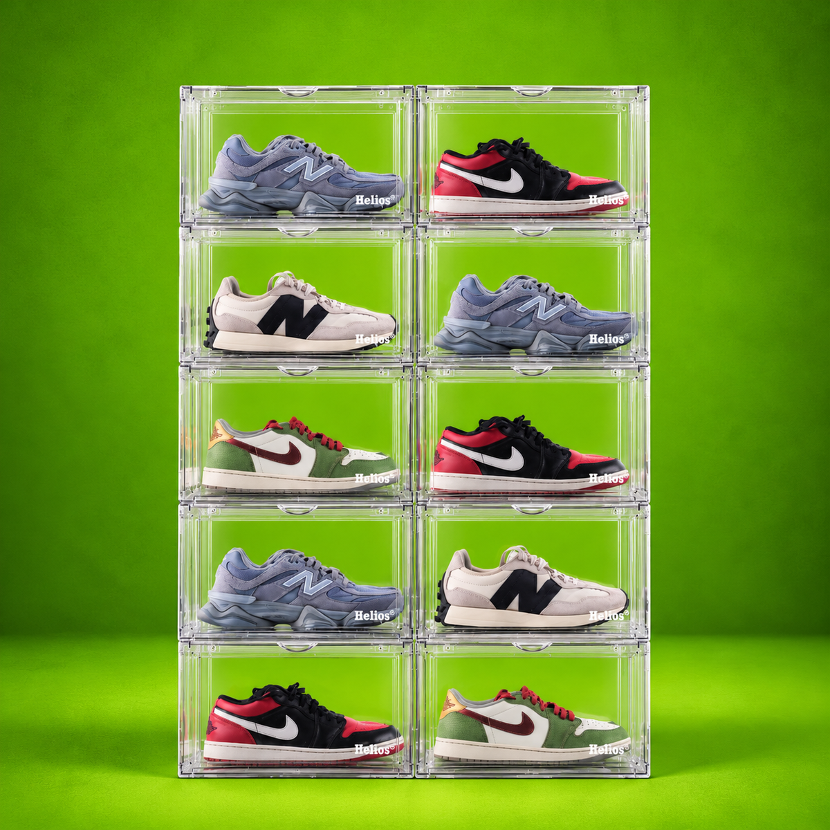Helios Abode Sneaker Storage Box (Side Drop)