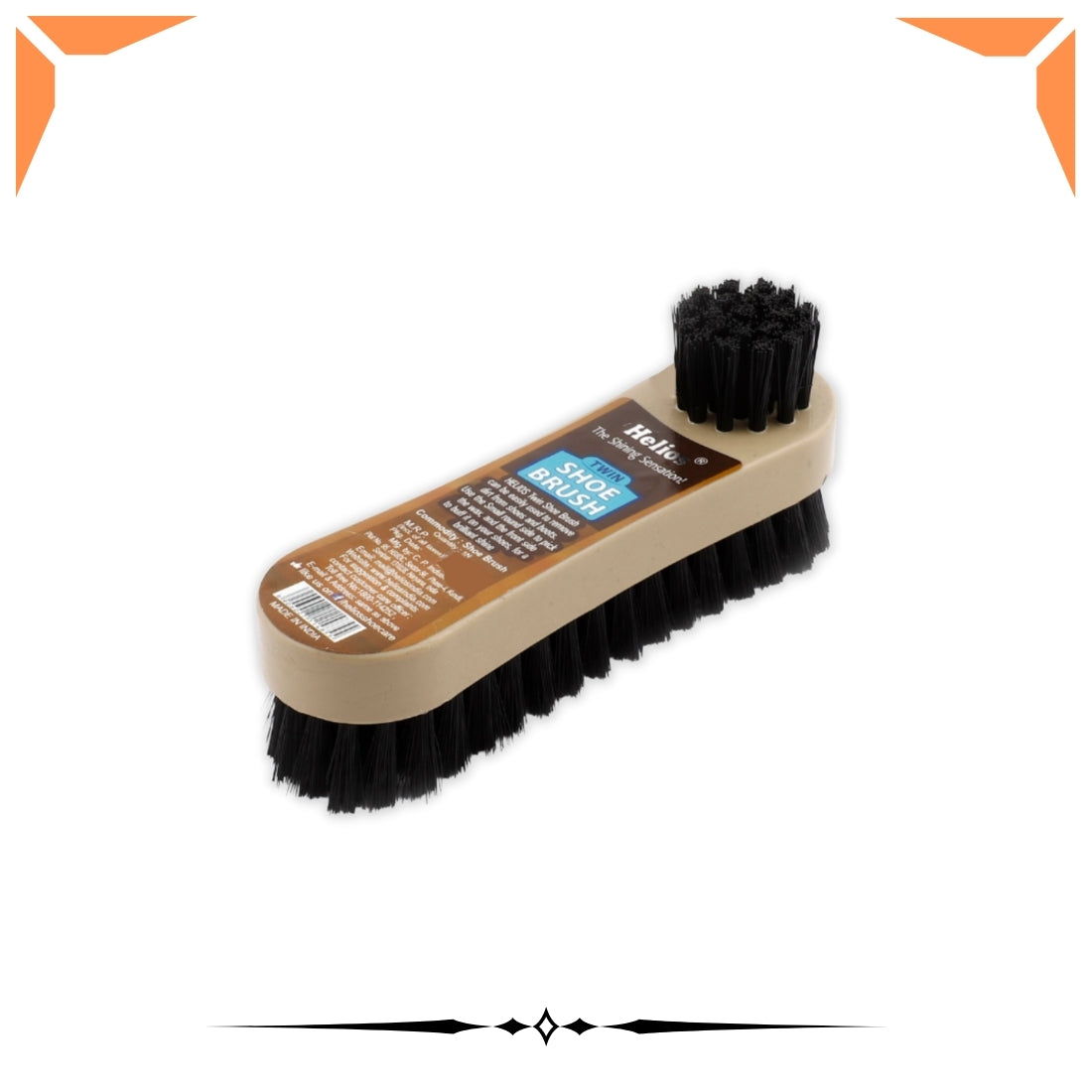 Helios 5.7 Inch Twin Shoe Brush